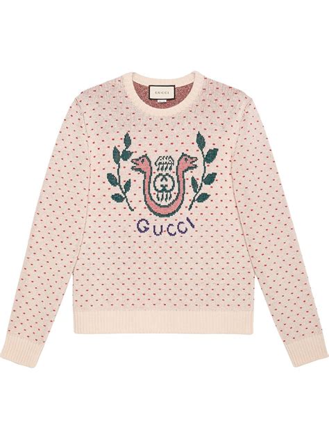 gucci alpaca sweater